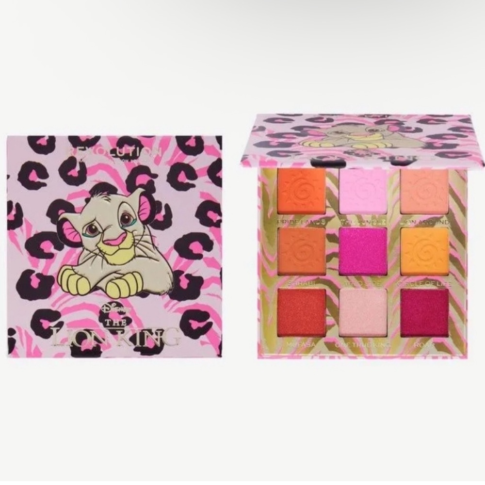 ⬇️Revolution Disney The Lion King - I Walk On The Wildside Eyeshadow Palette